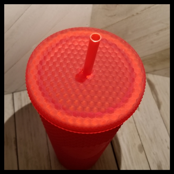 Starbucks Red Matte Studded Tumbler 2021 - Picture 4 of 5